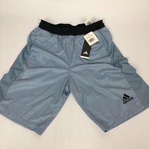 adidas Mens Blue Printed Speed Breaker Tech E1